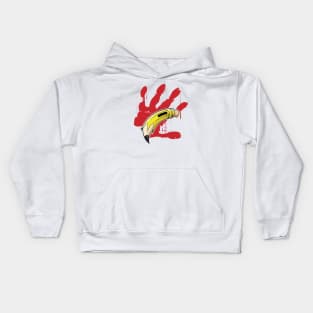 RED HANDED Kids Hoodie